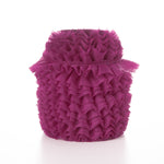 Cinta Plisada Garrucha 6 cm Buganvilla - Ribes y Casals