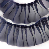 Ruban Plissé Marine 6 cm - Ribes y Casals