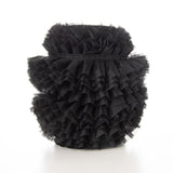 Cinta Plisada Garrucha 6 cm Negro - Ribes y Casals