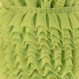 Cinta Plisada Garrucha 6 cm Pistacho - Ribes y Casals