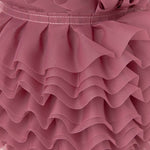 Cinta Plisada Garrucha 6 cm Rosa Ruibarbo - Ribes y Casals