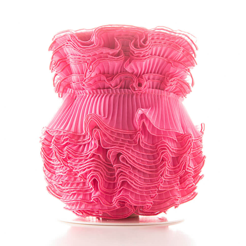 Ruban Plissé 4,5cm Fuchsia - Ribes y Casals