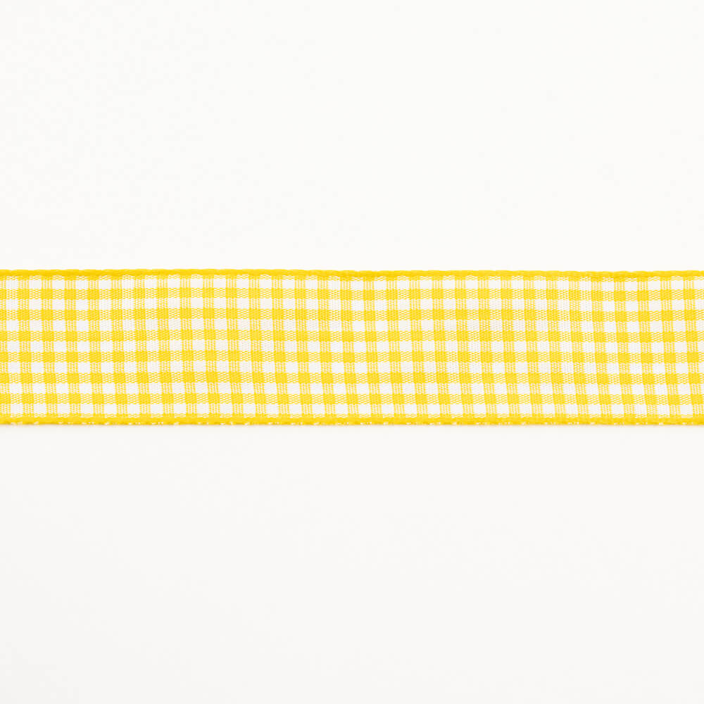 Ruban Vichy Jaune - Ribes y Casals