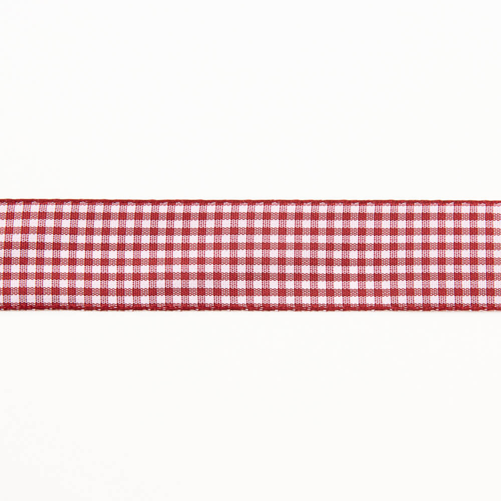 Ruban Vichy Grenat - Ribes y Casals