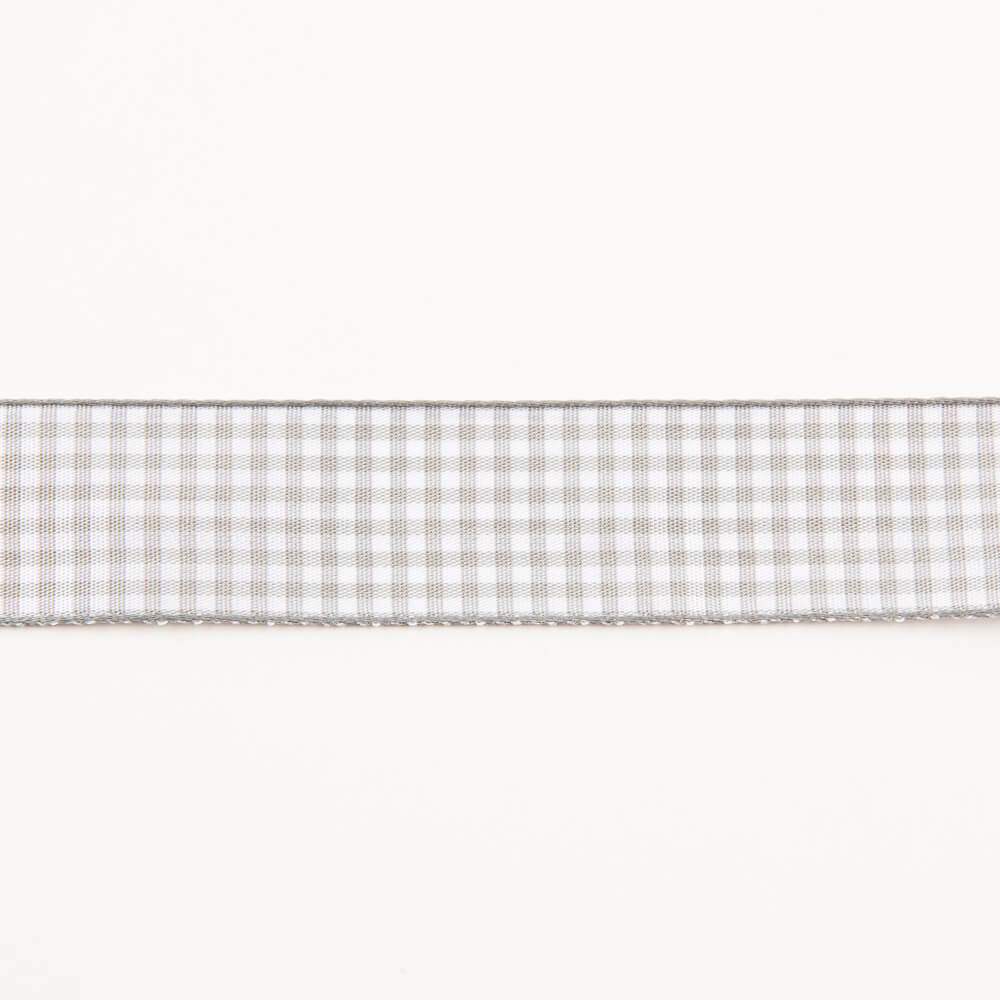 Ruban Vichy Gris - Ribes y Casals