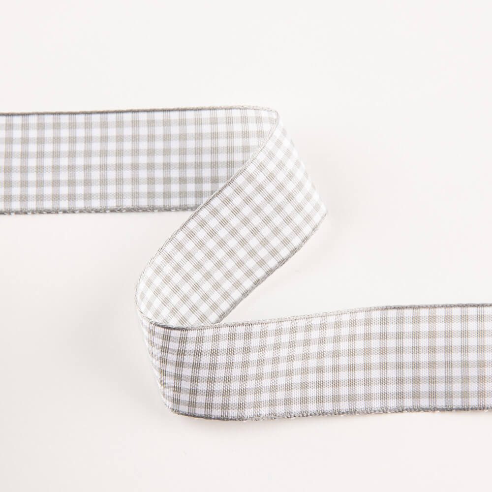 Ruban Vichy Gris - Ribes y Casals