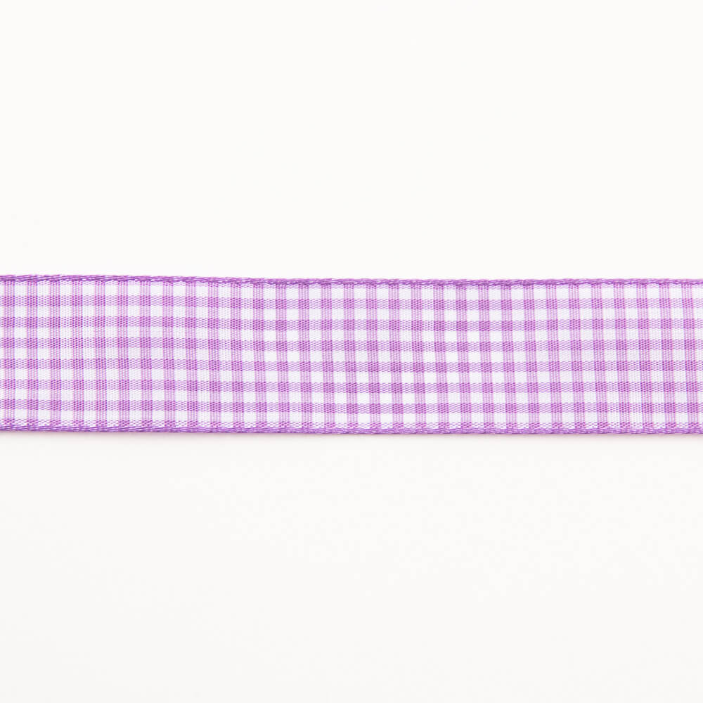 Ruban Vichy Lilas - Ribes y Casals