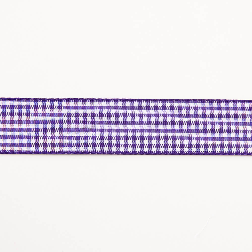 Ruban Vichy Violet - Ribes y Casals