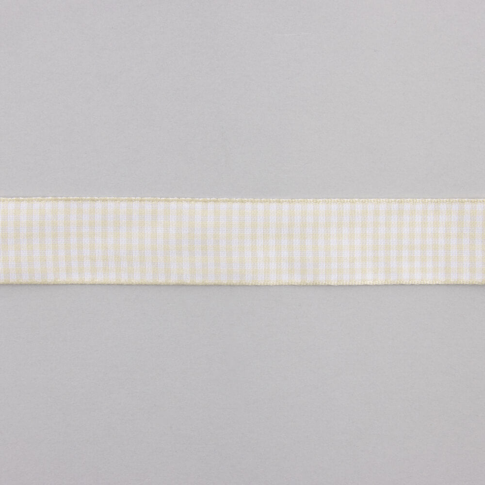 Ruban Vichy Beige - Ribes y Casals
