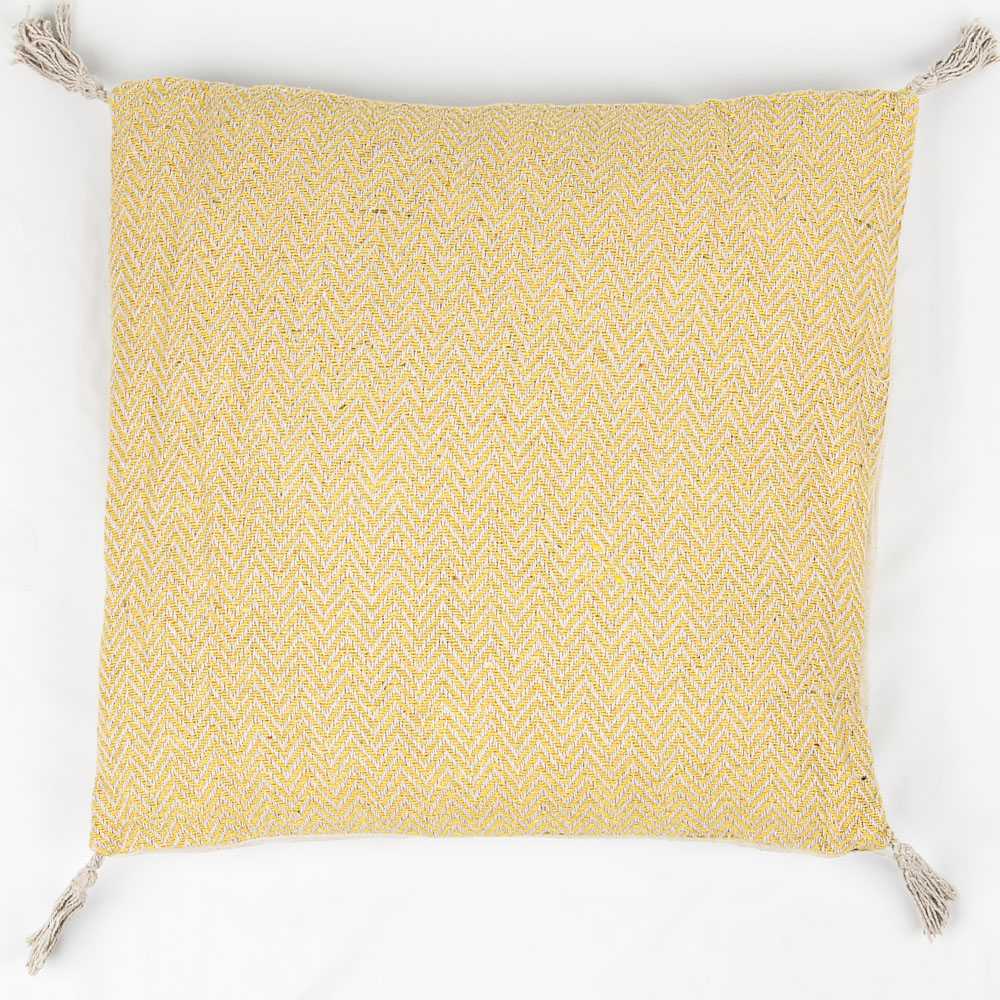 Coussin Décoratif Rustique Jaune 45x45cm - Ribes y Casals