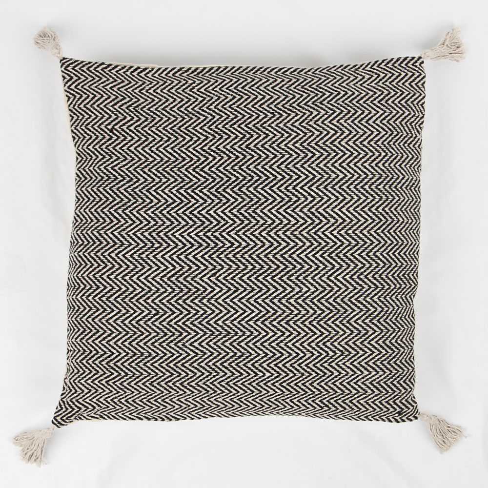 Coussin Décoratif Rustique Noir 45x45cm - Ribes y Casals