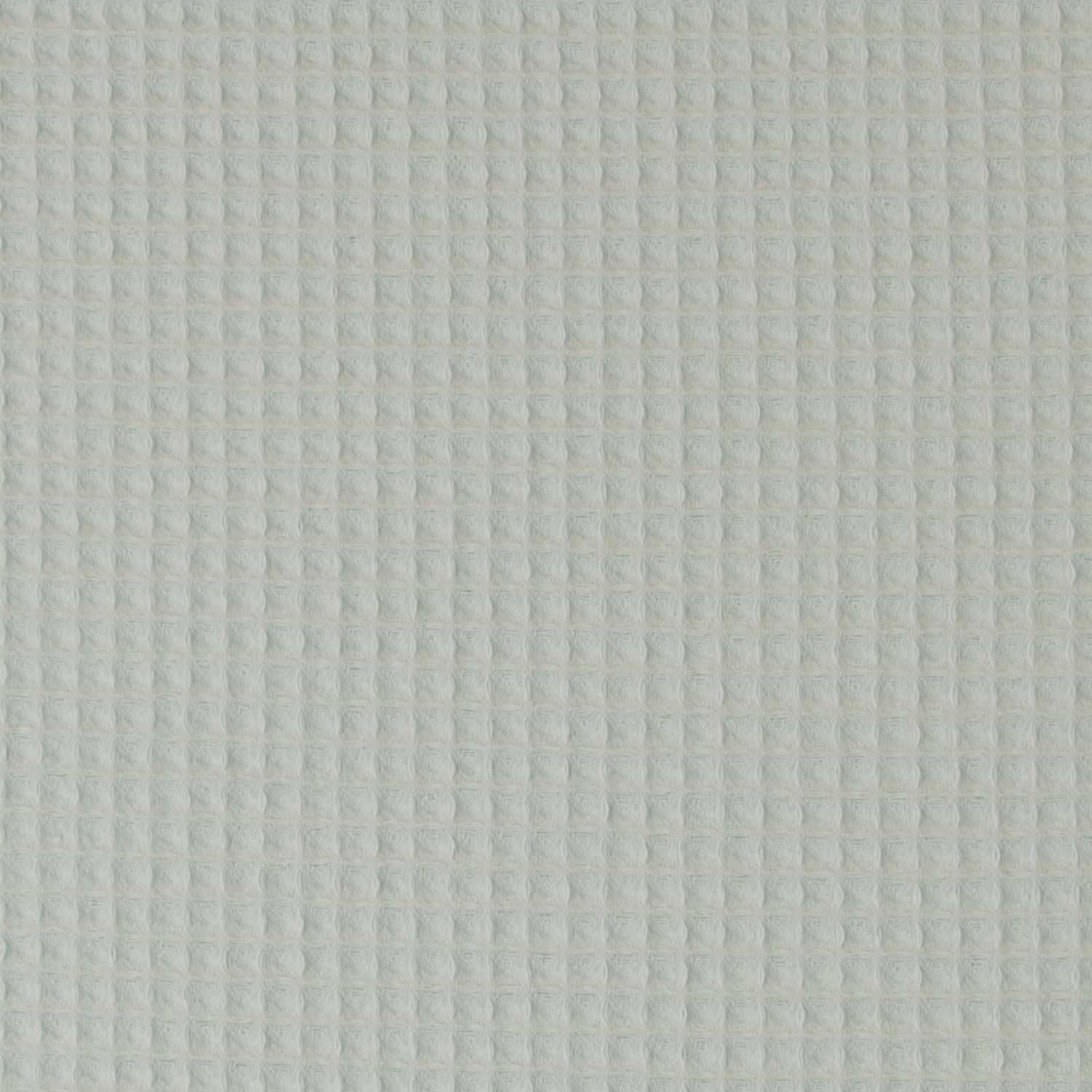 Tissu Piqué Relief Carreaux Vert Menthe - Ribes y Casals