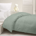 Tissu Piqué Relief Carreaux Vert Menthe - Ribes y Casals