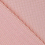 Tissu Piqué Relief Carreaux Rose - Ribes y Casals