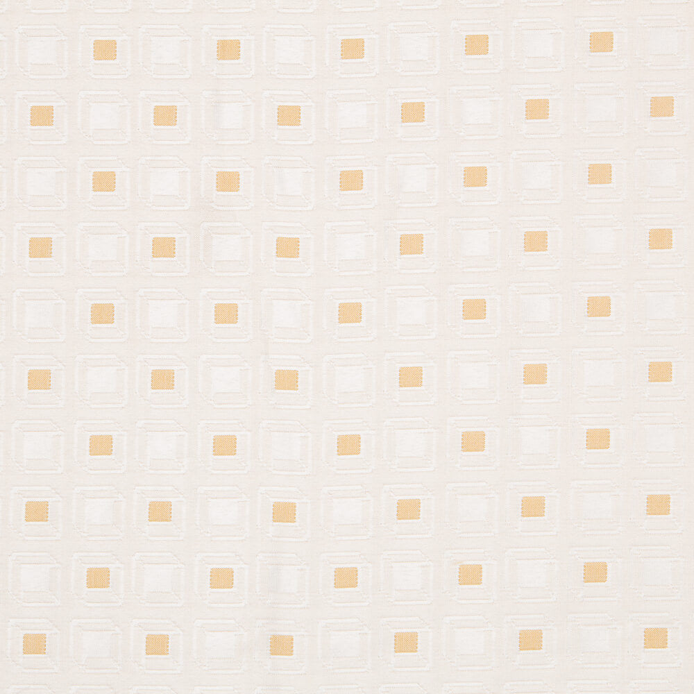 Couvre-Lit Écru Doré Cubic - Ribes y Casals