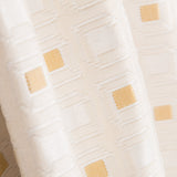 Couvre-Lit Écru Doré Cubic - Ribes y Casals