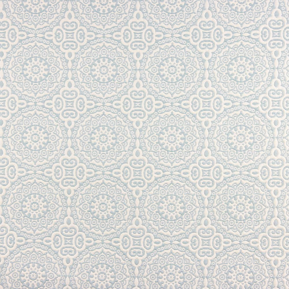 Couette en piqué mandala vert aqua - Ribes y Casals