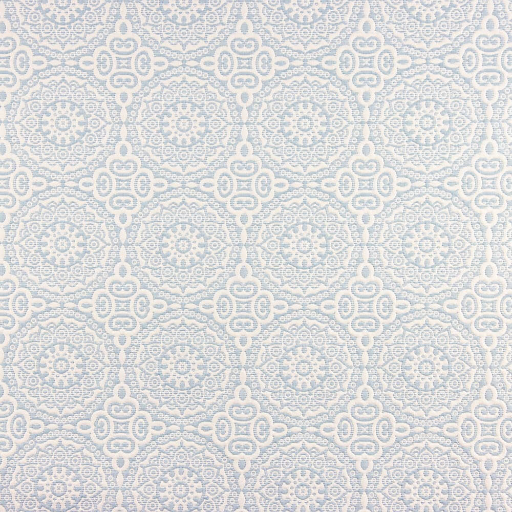 Couette en piqué mandala vert aqua - Ribes y Casals