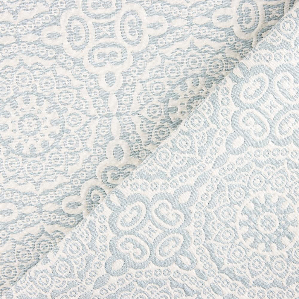 Couette en piqué mandala vert aqua - Ribes y Casals