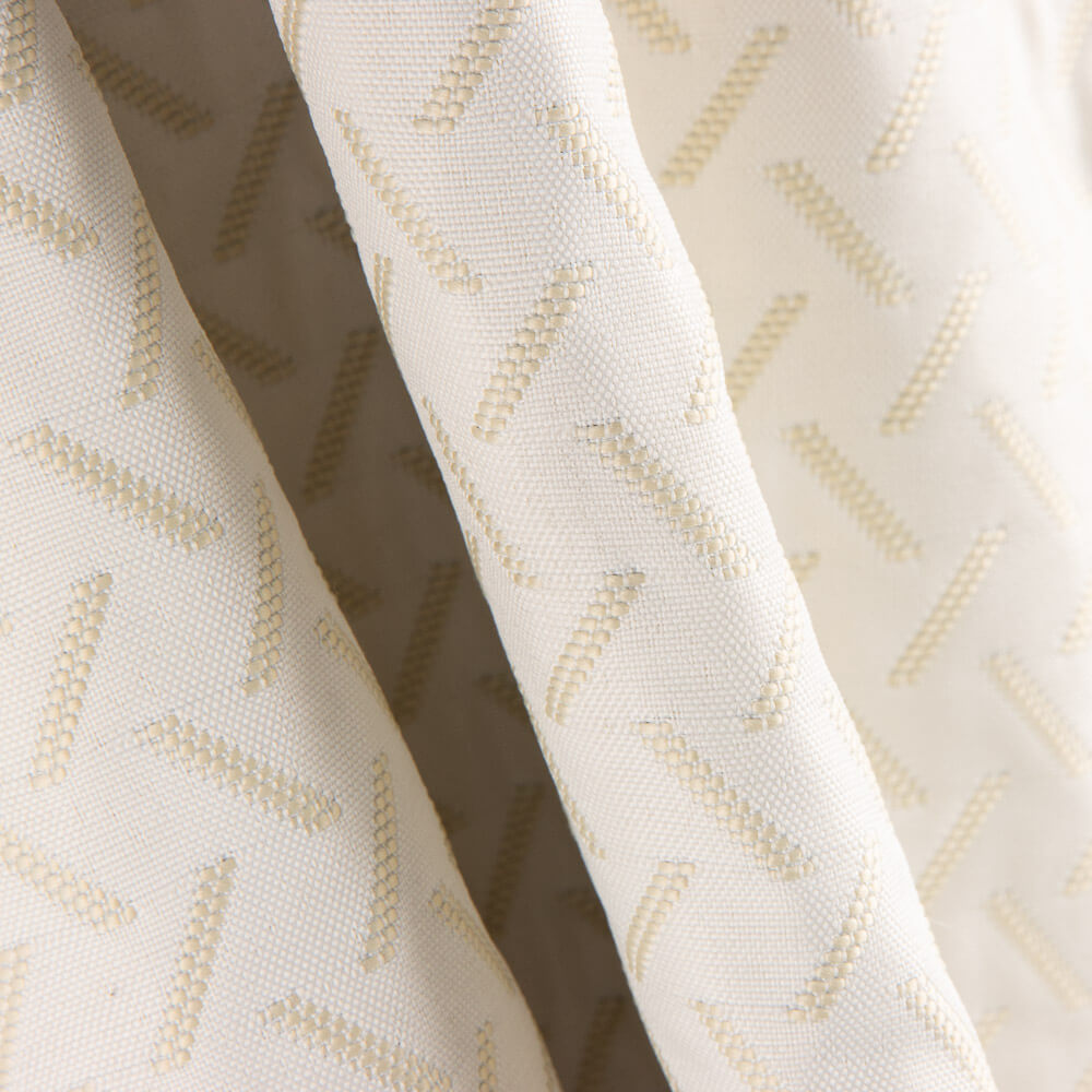 Tissu quilt vert clair avec des zigzags - Ribes y Casals