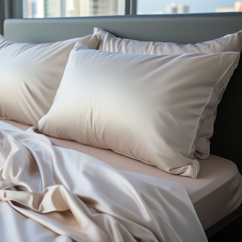 Confection d&#39;une housse d&#39;oreiller en soie - Ribes y Casals