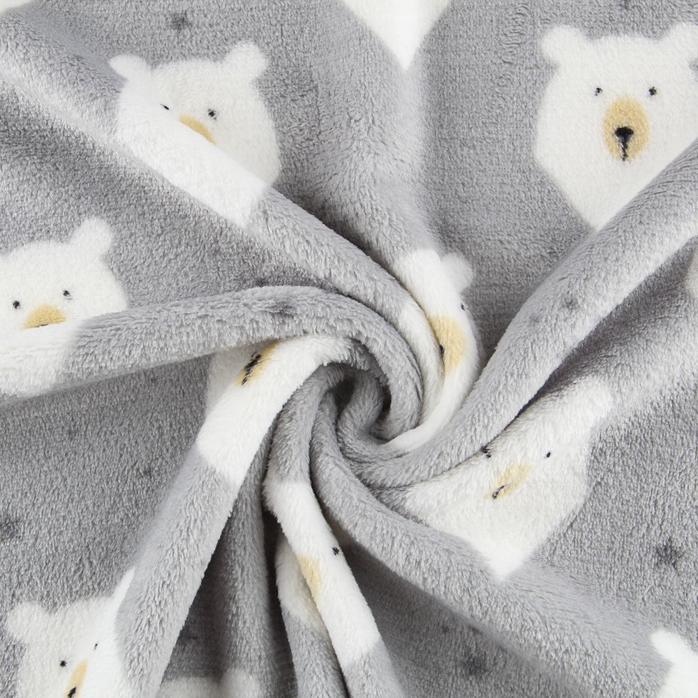 Minky Bear Face - Ribes y Casals