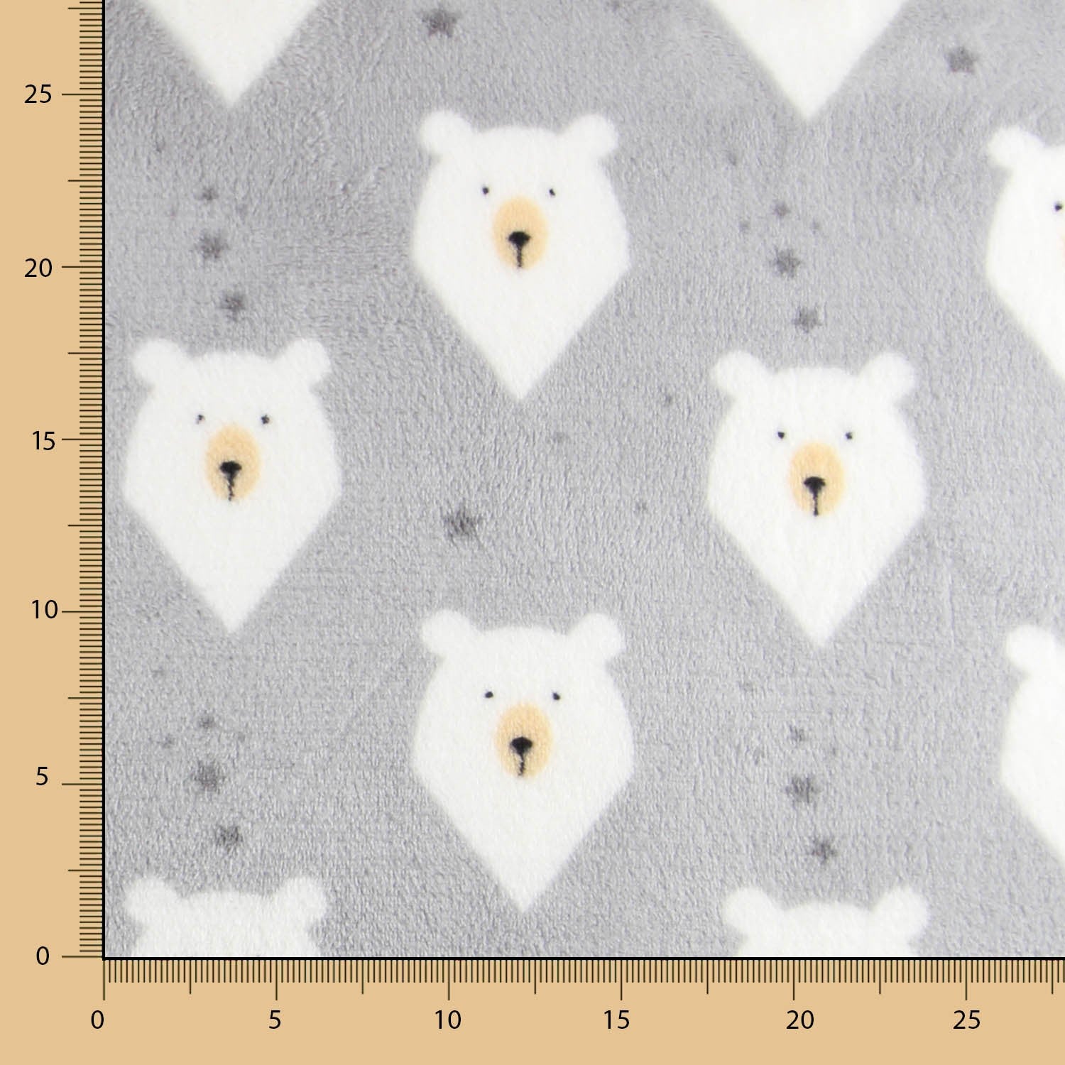 Minky Bear Face - Ribes y Casals