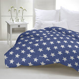 Minky Curly Étoiles Bleu - Ribes y Casals