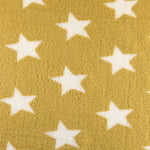 Minky Curly Étoiles Ocre - Ribes y Casals
