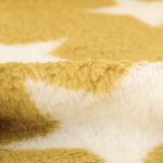 Minky Curly Étoiles Ocre - Ribes y Casals