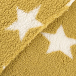 Minky Curly Étoiles Ocre - Ribes y Casals