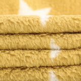 Minky Curly Étoiles Ocre - Ribes y Casals