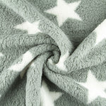 Retal Coralina Curly Stars Verdosa 200x150 cm - Ribes y Casals