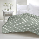 Minky Curly Étoiles Vert - Ribes y Casals