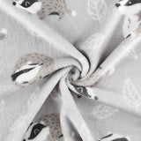 Minky Hérisson Gris - Ribes y Casals