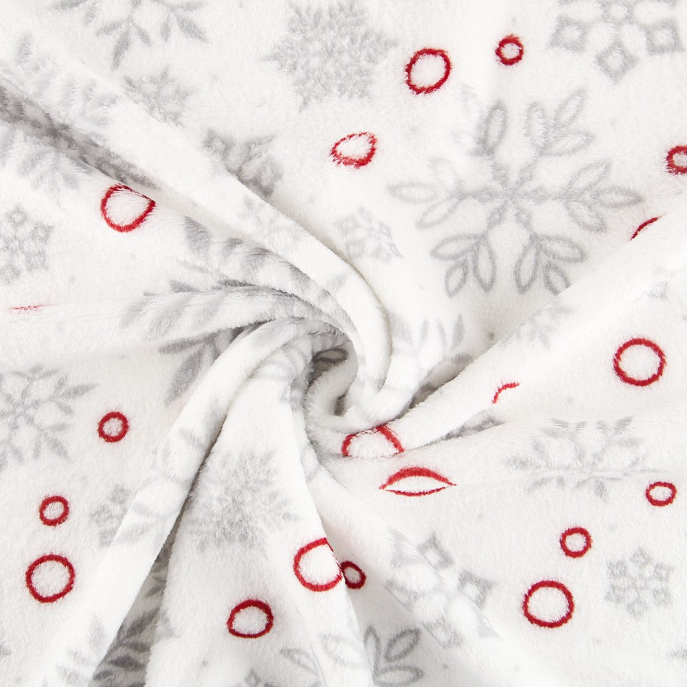 Minky Étoiles Neige - Ribes y Casals