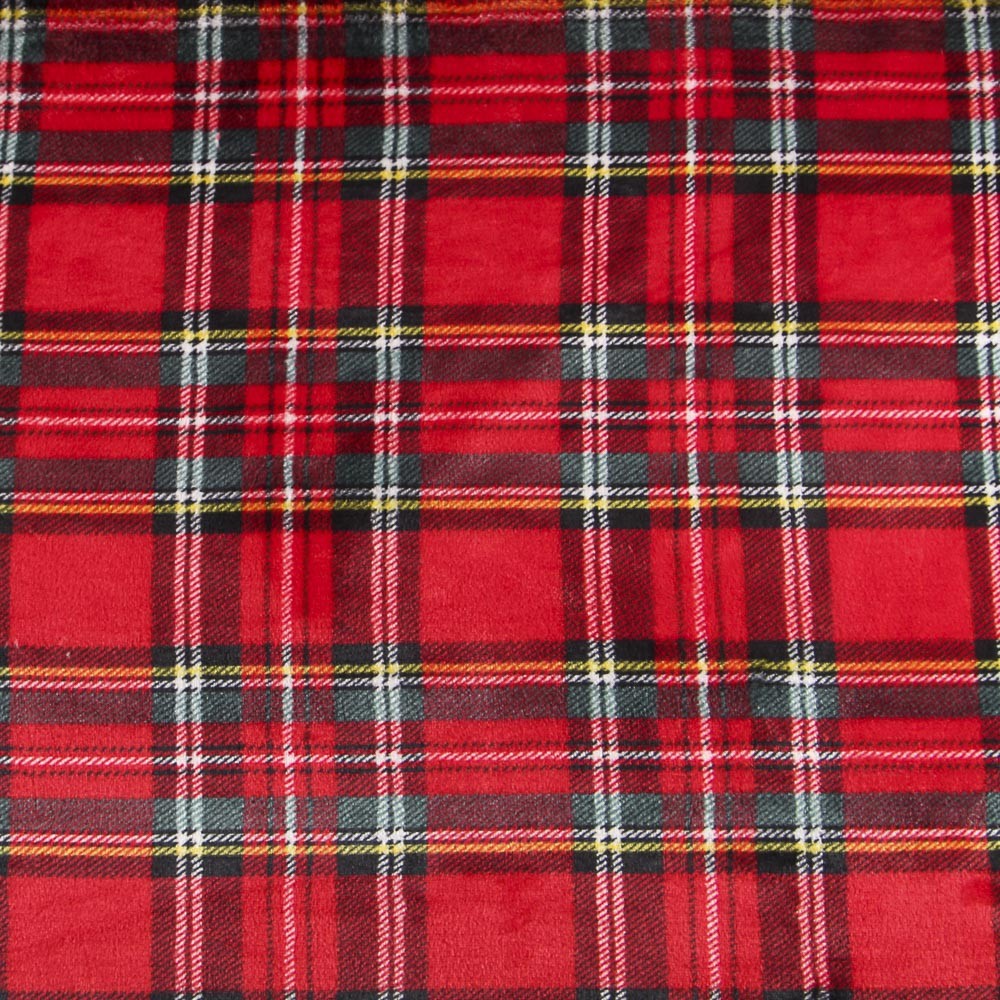 Minky Écossais Rouge - Ribes y Casals