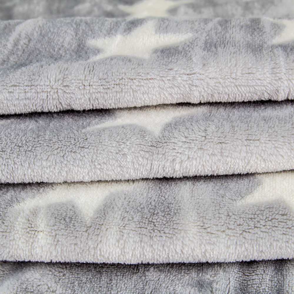 Minky Etoiles Gris - Ribes y Casals