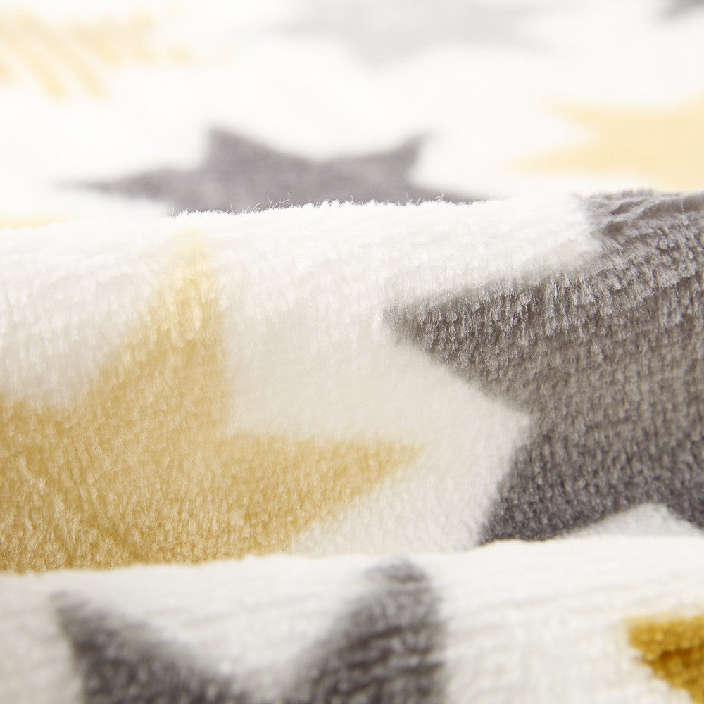 Minky Étoiles Marron - Ribes y Casals