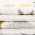 Minky Étoiles Marron - Ribes y Casals