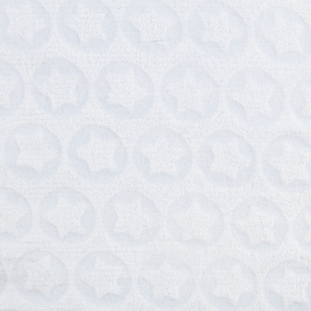 Minky Jacquard Étoiles Bleu - Ribes y Casals