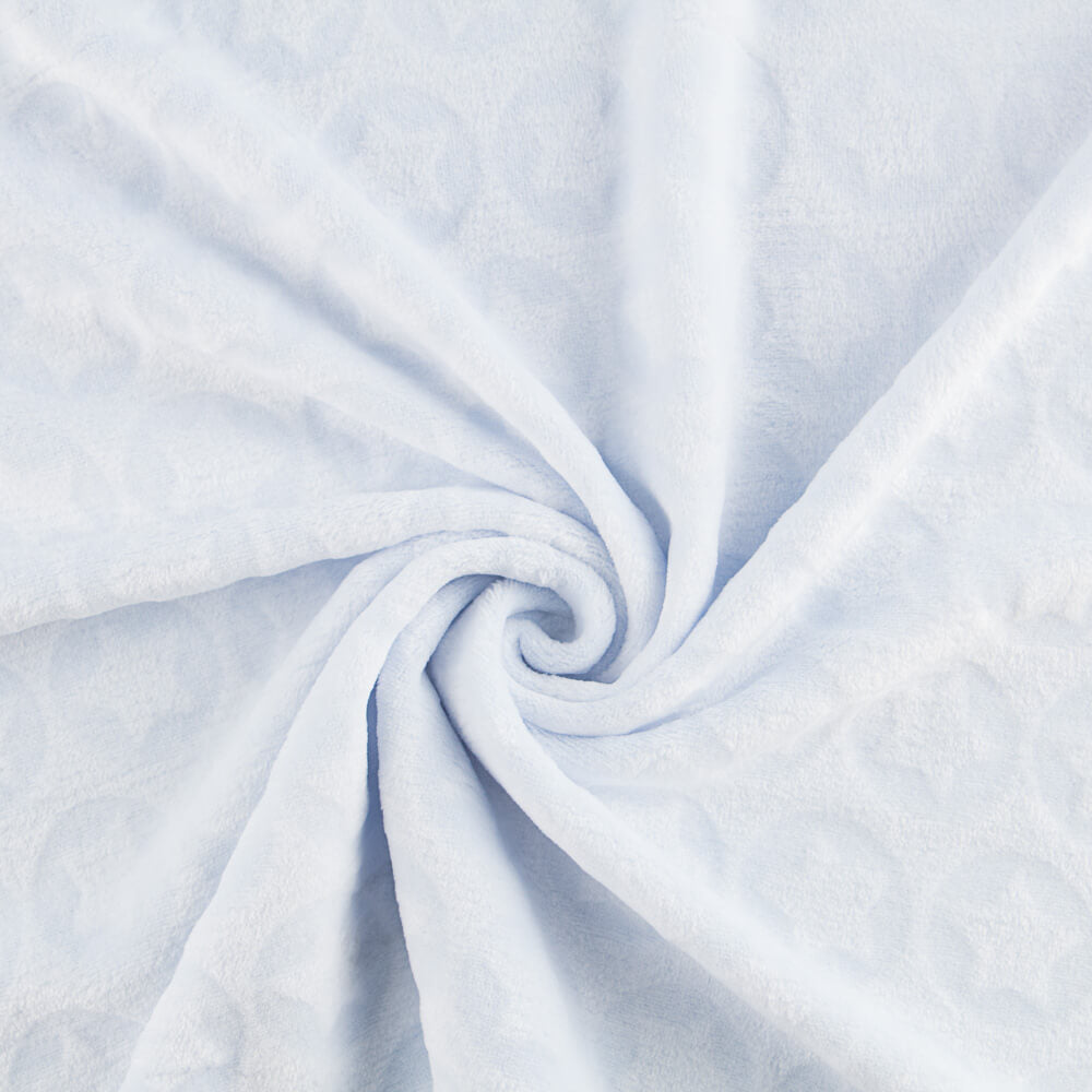 Minky Jacquard Étoiles Bleu - Ribes y Casals