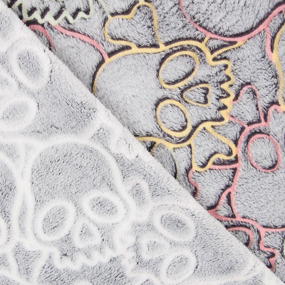 Minky Tête de Mort Fluorescent - Ribes y Casals