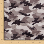 Minky Gris Camouflage - Ribes y Casals