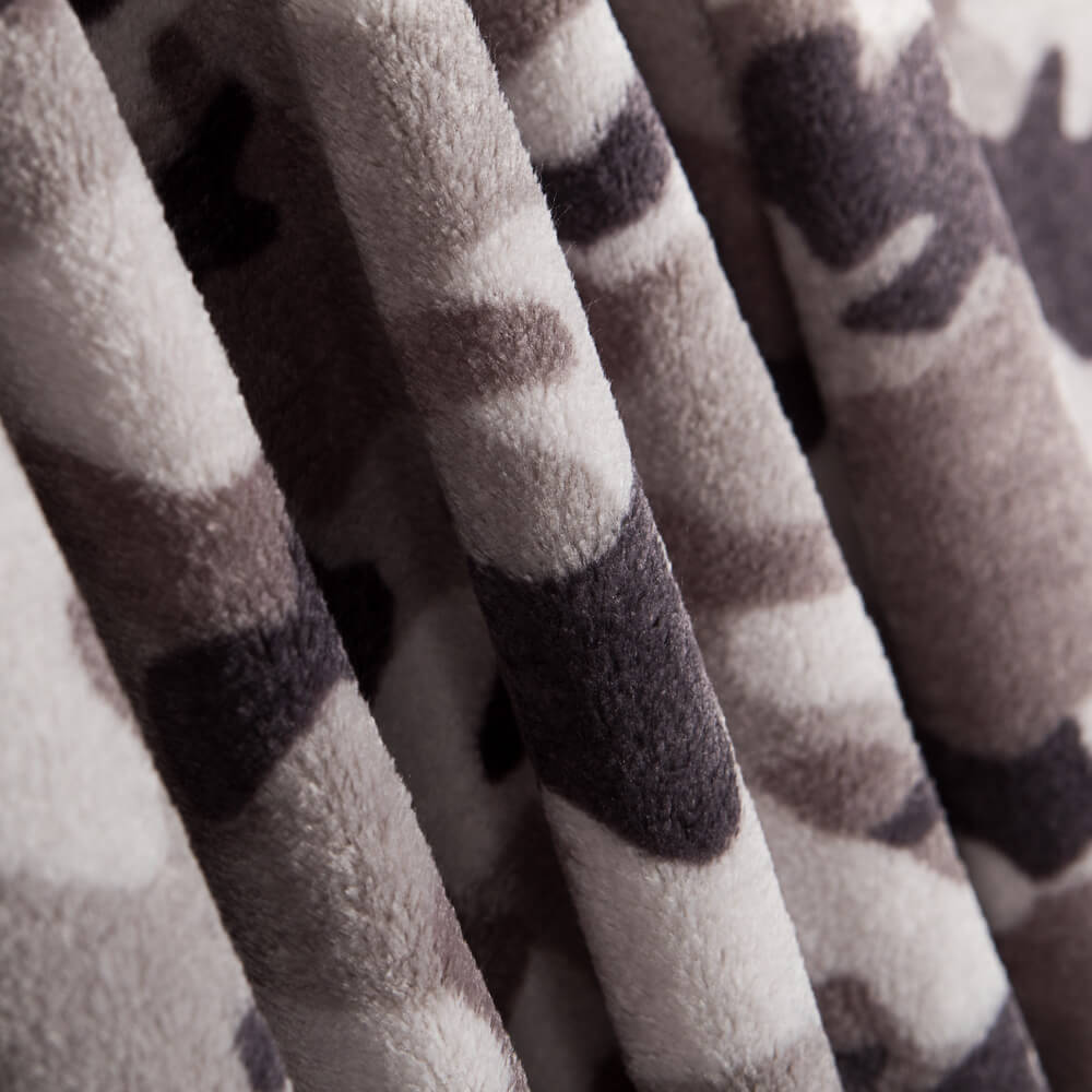 Minky Gris Camouflage - Ribes y Casals