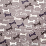 Minky Bones Gris - Ribes y Casals