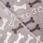 Minky Bones Gris - Ribes y Casals