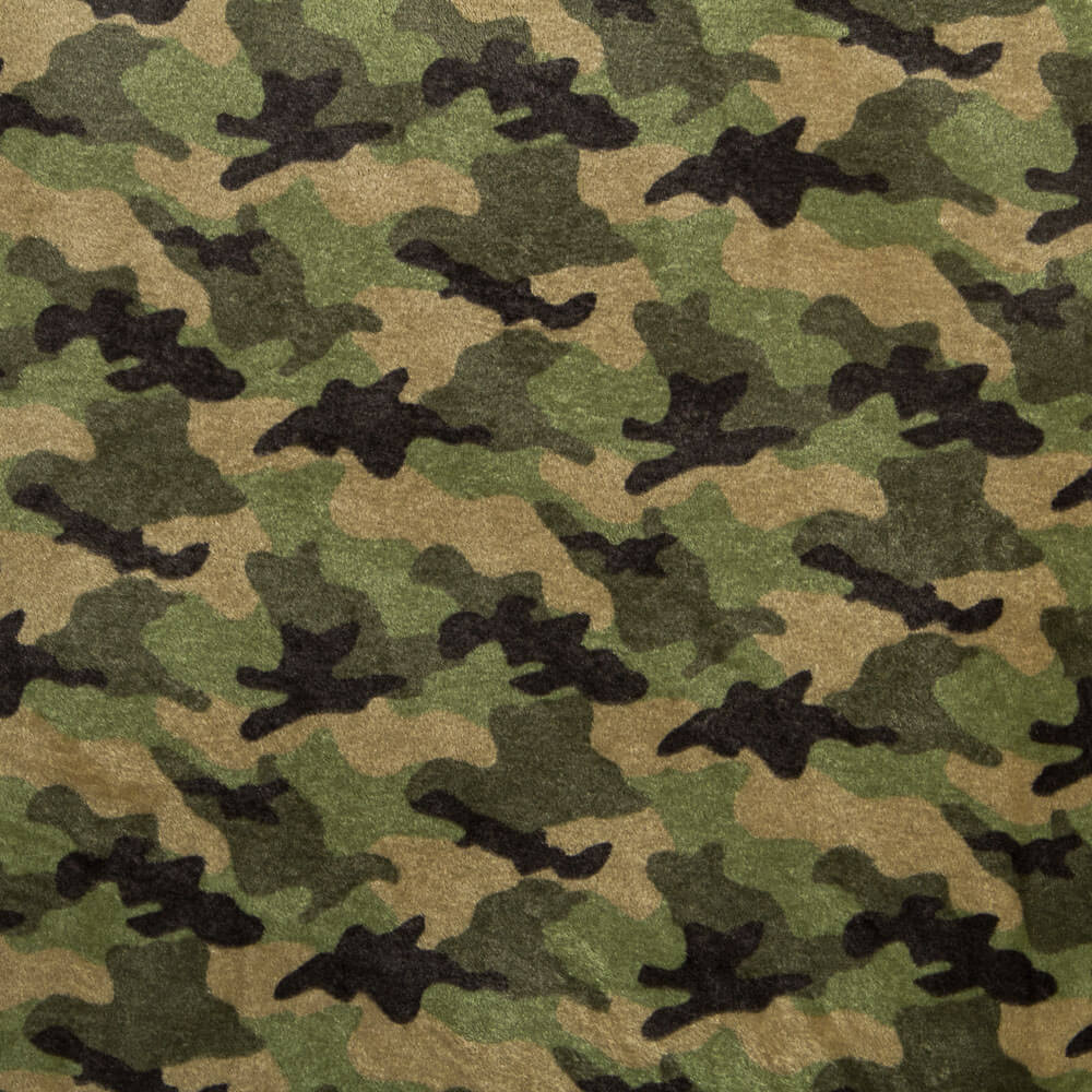 Minky Vert Camouflage - Ribes y Casals