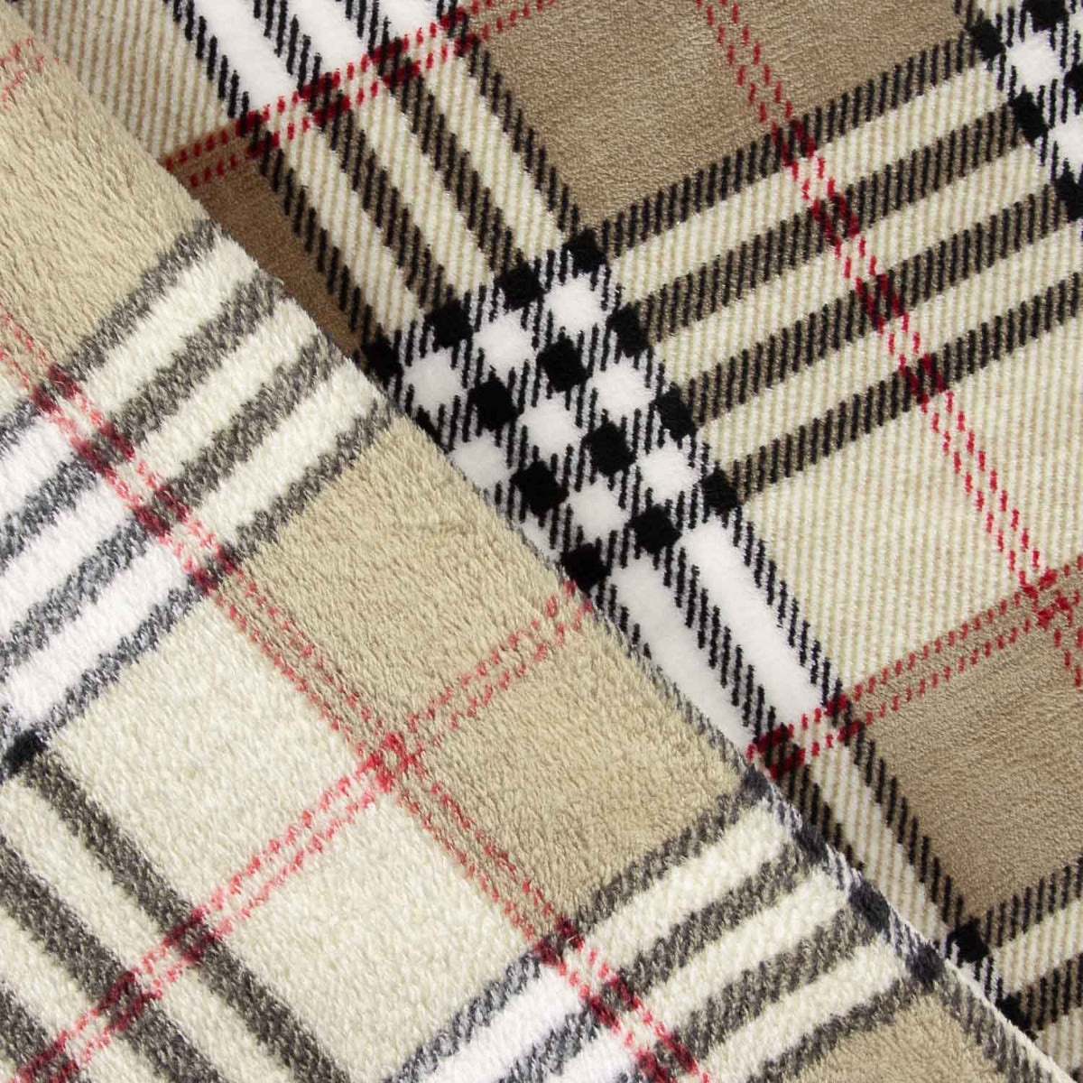 Minky Écossais Marron - Ribes y Casals