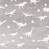 Minky Dino Gris - Ribes y Casals